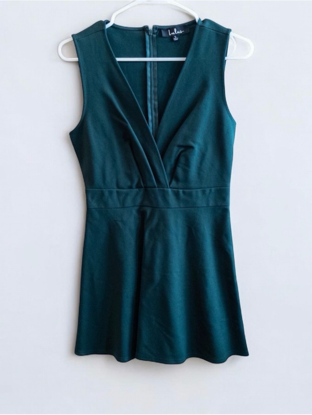 Lulus Simple Things Green Mini Skater Dress Womens Small